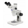 Estereomicroscopio zoom binocular, base simple