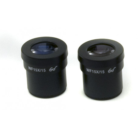 Ocular (pareja) WF15x/15 mm