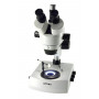 Estereomicroscopio zoom trinocular gemológico