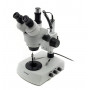 Estereomicroscopio zoom trinocular gemológico