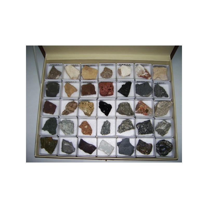 Caja Coleccion Minerales