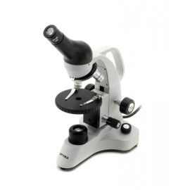 Microscopio barato monocular 400x, LED
