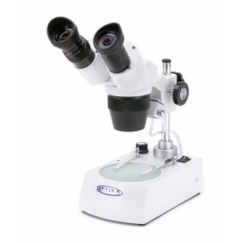 Estereomicroscopio barato 10x-30x, cabezal inclinado y giratorio 360