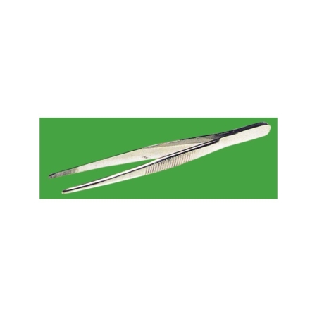 Pinzas de punta roma.120mm,acero inox.