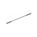 Espatula doble flexible. 120x6mm en acero inox.